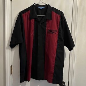 Surf Ballroom, Clear Lake Iowa, Button-up, short sleeve men’s shirt.